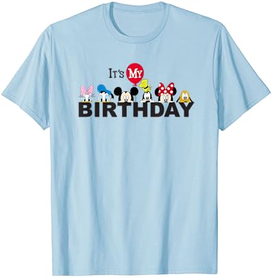דיסני מיקי וחברים זה שלי יום הולדת חולצה חולצה