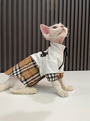 חולצות חתולים לחתולים רק אופנה אביב סתיו סתיו חולצת חולצה מעיל וינטג