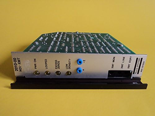 מערכות TELCO A90-201000 מארז עם NDI-XMT RCV Net Dig Unit 2010-00 ו- NDI-RCV TRMT DIG DIG יחידת ממשק