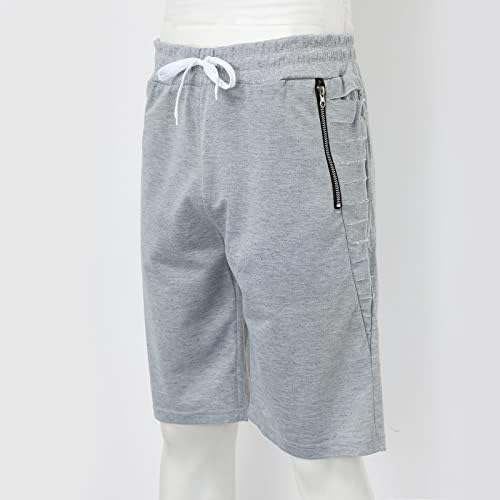 מכנסיים קצרים לגברים BMISEGM Mens קיץ אופנת קיץ מזדמן בכיס מוצק מכנסי מכנסיים קצוצים מכנסיים 7 אינץ