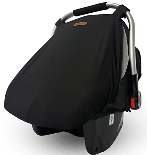 כיסויי צל מושב לרכב כיסויי צללים לתינוקות-חופה מכוסות מושב ברכב עם כל 1-ב -1 עם גוון שמש פרטיות ורשת