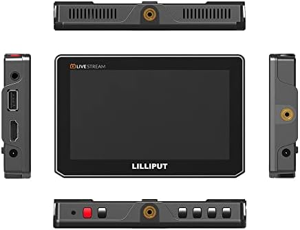 Lilliput T5U 5 הזרמת חי של צג מגע במצלמה עם HDR 3D-LUT HDMI 2.0 4K 60Hz קלט פלט USB
