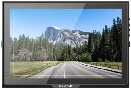 Lilliput 10.1 FA1014/S 10.1 IPS 3G-SDI HDMI in & Out VGA צג מצלמה עם לוח קדמי משולב אבק עם סוללה ומטען