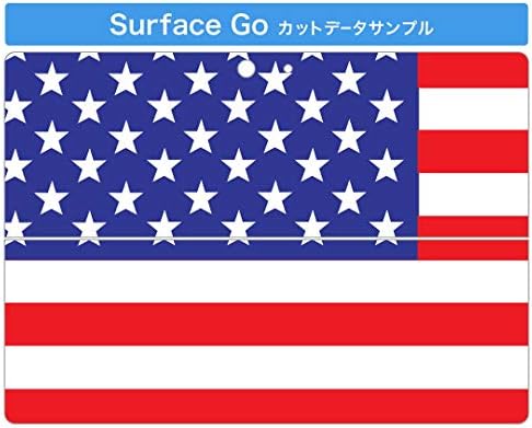 כיסוי מדבקות Igsticker עבור Microsoft Surface Go/Go 2 אולטרה דק מגן מדבקת גוף עורות 001207 דגל לאומי