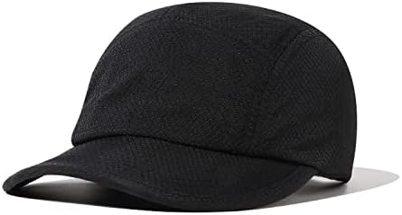 כובע בייסבול יבש מהיר של CLAPE 5 כובע פאנל כובע ספורט קל משקל משאית נמוך משאית אבא כובע UV הגנה על כובעי