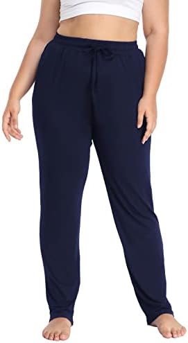 מכנסי טרקלין נוחים של נשים זולות ביותר בגודל פלוס מכנסי טרנינג יוגה פעילים מכנסי טרנינג יוגה פעילים