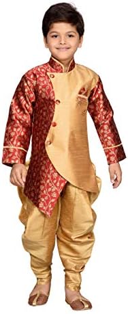 AJ Dezines Boys Indian לובש שרוואני בסגנון בוליווד לילדים