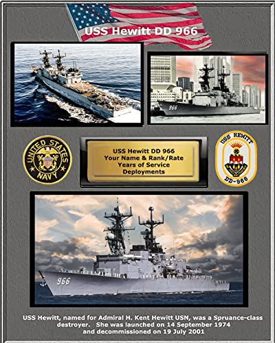 י. אס. אס יואיט ד. ד. 966, תמונה מותאמת אישית, משחתת של חיל הים האמריקאי, ספינות של חיל הים האמריקאי.