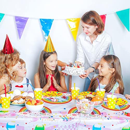 חד-קרן פיקסמטים סט של 6, ילדים בהתאמה אישית שולחן שולחן מחצלות שולחן מחצלת אוכל עמידות בפני חום עמיד