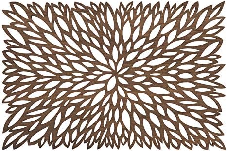 קולקציית סגנון חיים של סארו לייזר חותך פליימטים, 12 x18, בראון
