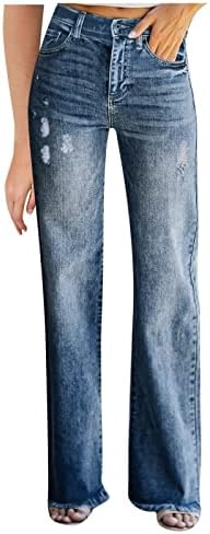 אין מכנסיים מוצקים גבוהים מכנסיים צבעוניים ג'ינס נשים כיס ג 'ג'ינס מותניים רזה כפתור ג'ינס אלסטיות חתוכות