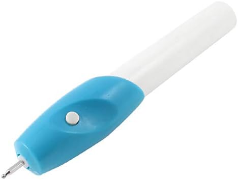 סוללת X-Dree כוח כף יד תכשיטים חשמליים חריטת חריטה גילוח גילוח כלי אלחוט חרוט עט כחול לבן קצה החלפה
