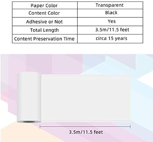 מדפסת M02 + נייר ברור