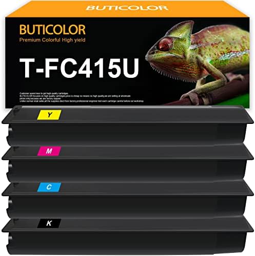 Remanufulated t-FC415 טונר מחלפת מחסנית Toshiba E-studio 2515AC 3015AC 3515AC 4515AC 5015AC מדפסות （4-Pack