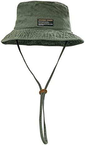 כובע קרוגו בוני כובעי דיג חיצוניים כובעי דיג חיצוניים כובע ג'ונגל כותנה כותנה עם כובעי דלי רצועות סנטר