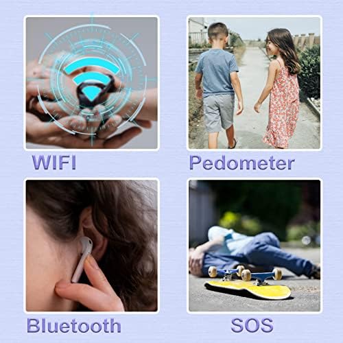 וולגה 4G ילדים חכם שעון לבנים בנות, שעון חכם לילדים עם גשש GPS כרטיס סים wifi קול וידאו שיחת מד צעדים
