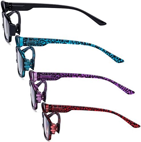 משקפי קריאה של Eyekepper - משקפי משקפי משקפיים מסוגננים לנשים קוראים +3.00
