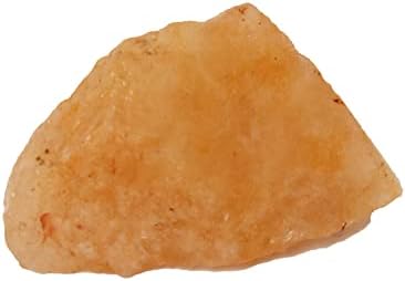 Gemhub ריפוי טבעי קריסטל ירקן צהוב אבן חן מחוספסת, 73 סמק. אבן חן רופפת מאושרת של ג'ייד גול