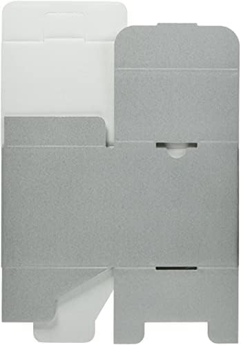 ראשי מסג-ג 'יגה-בייט 5 קופסת מתנה רגילה, תוצרת יפן, 4.8 על 4.5 על 4.1 אינץ', אפור כסוף, 10 חתיכות, פשוט,