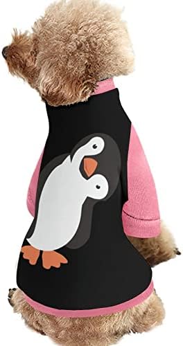 סווטשירט חיית מחמד של הדפס מצחיק עם סרבל סרבל סוודר של פליס לחתול כלבים עם עיצוב