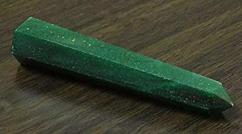 ריפוי רייקייר איזון ירוק אבן אוונטורין מגדל אובליסק רוחני רייקי אבן חן -5-6 סמ