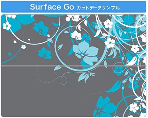 כיסוי מדבקות Igsticker עבור Microsoft Surface Go/Go 2 אולטרה דק מגן מדבקת גוף עורות 005747 קמח פרחים
