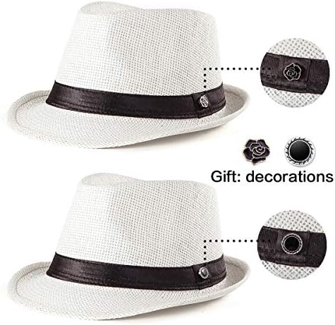 קש פדורה כובע גברים פדורה כובעי גברים טרילבי כובע שמש כובע פנמה כובע צמר