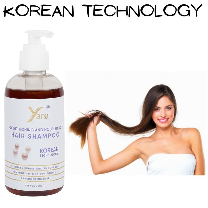 שמפו שיער של יאנה עם טכנולוגיה קוריאנית שמפו חינם סולפט לגברים נפילת שיער