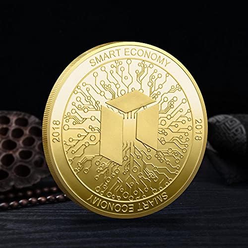 מטבע זיכרון מטבע מצופה זהב מטבע דיגיטלי מטבע וירטואלי ניאו מטבע cryptocurrency 2021 מטבע אוסף מהדורה