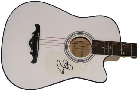 בראד פייזלי חתם על חתימה בגודל מלא גיטרה אקוסטית ב/ ג 'יימס ספנס אימות ג' יי. אס. איי קואה - מוזיקת