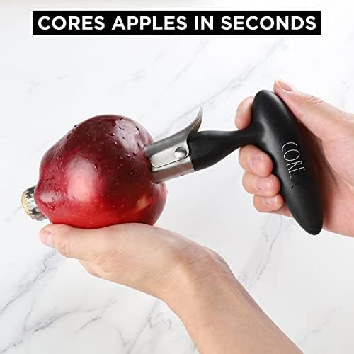 ריי דאן אפל קורר כלי - קל לשימוש נירוסטה אפל ליבה מסיר עם ידית נוחה-מסיר ליבה ובורות של תפוחים, אגסים,