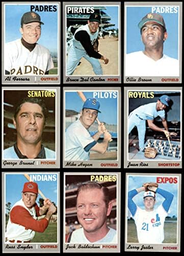 1970 Topps Baseball 50 Starter Start