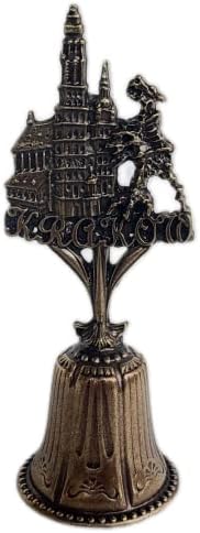 מזכרות חדשה פולין פולסקה פעמון מתכת קרקוב מריה של הבזיליק