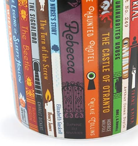 ג ' ינג ' ר פוקס - סיפורים מצמררים תה או ספל קפה. מיקרוגל ומדיח כלים-בטוח מתנות עבור ספר אוהבי וסופרים.