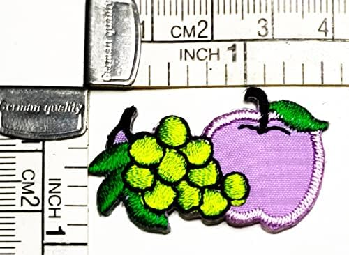 קליינפלוס 3 יחידות. מיני פירות מתוק לתפור ברזל על תיקון רקום אפליקצית מלאכת בעבודת יד בגדי שמלת צמח