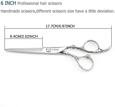 מספריים חיתוך שיער בגודל 6 אינץ 'ומספריים דליל שיער בגודל 5.5 אינץ' מספריים מספריים שיער מספריים מקצועיים