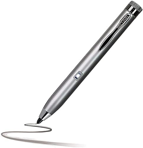 Navitech Silver Point Point Digital Active Stylus Pen - תואם ל- Blu Advance L5