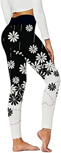 מכנסי יוגה מודפסים לנשים חותלות מותניים גבוהות מכנסי מכנסי מכנסיים מפעילים מכנסי יוגה 2x לנשים פלוס