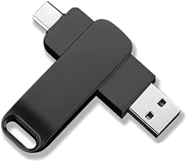 כונן הבזק USB C, 256GB 2 ב 1 OTG USB C+ USB 3.0 כונן כפול מזיכרון מתכת, כונן אגודל USB C לסמארטפונים