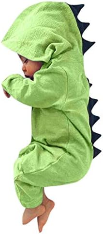 לתינוק סט של לייט ילד תינוקת ילדת דינוזאור ליל כל הקדוש תלבושות סרבל רומפר עם רומח