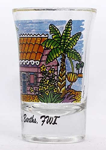 בית החוף של סנט בארת ' עם זכוכית שוט גולד רים מהדורה חדשה