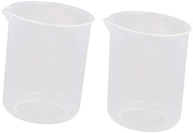 2 יחידות מטבח פלסטיק מים נוזלי בוגר כוס מדידה כוס 300 מ ל (ביצ 'יר דה קוצ' ינה גרדואטו בפלסטיקה לכל