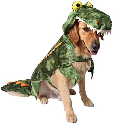 תלבושות תנין כלבים מצחיקים של Mogoko, שמלת קוספליי של תנין ליל כל הקדושים, בגדי חיה מקסימים של חיה חום