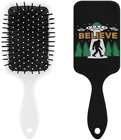 חייזרי עבם של Bigfoot מאמינים שמברשת שיער מברשת שיער מברשת חמוד מסרק כרית אוויר לגברים מתנת שיער נשים