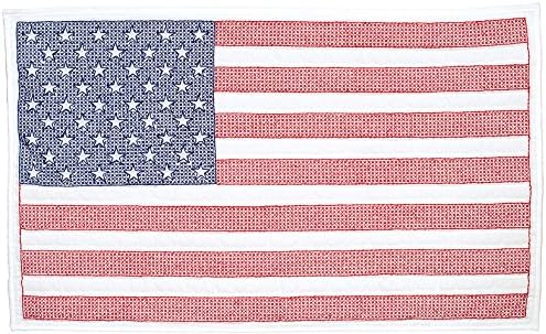 ג 'ק דמפסי מחט אמנות ארה ב רקמה שמיכה, 30 איקס 20, לבן