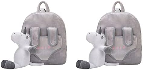 Kisangel Mochila para niños תרמיל תינוקות 2 יחידות תרמיל תרמיל ילדים רצועה בטיחות ילדים רתמת אנטי גב