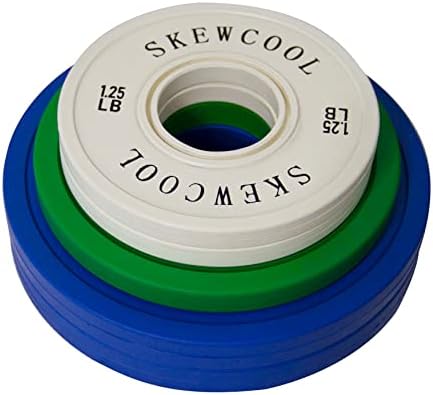 צלחות שינוי אולימפיות של Skewcool 1.25lB 2.5lb 5 קילוגרמים סט צלחות משקל שברות צלחות משקל צבע למשקולות