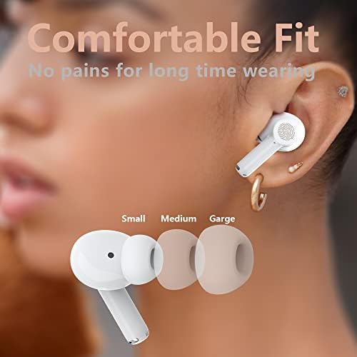 אוזניות Ladumu מבטלות רעש פסטיבל מתנה אוזניות Bluetooth לאייפון להפעלת המתנות הטובות ביותר בתוך האוזן