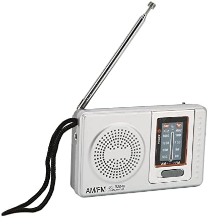 נייד רדיו, 2א סוללה מופעל אישי רדיו עם ארוך טווח קבלה, שבב טרנזיסטור רדיו מובנה רמקול עבור בית נסיעות