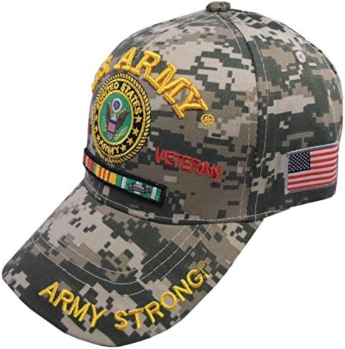 ארה ב צבא וייטנאם ותיק ארה ב דגל ביל רשמי מורשה צבאי בייסבול כובע